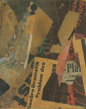 Mz 221. Dramatik by Kurt Schwitters Oil Painting