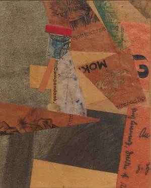 Mz 259 Zeichnung Campendonk by Kurt Schwitters Oil Painting