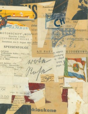 Ohne Titel by Kurt Schwitters Oil Painting