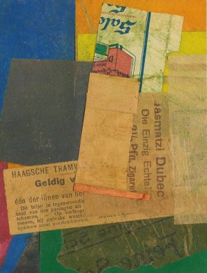 Ohne Titel by Kurt Schwitters Oil Painting