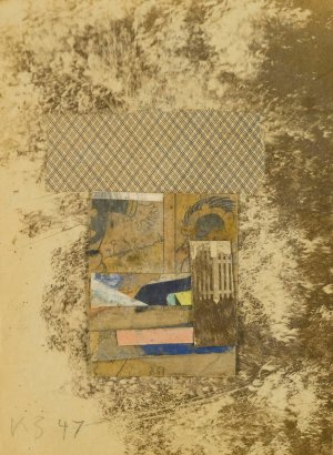 Ohne Titel by Kurt Schwitters Oil Painting