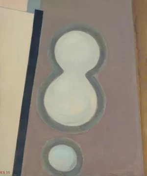 Ohne Titel by Kurt Schwitters Oil Painting