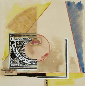 Ohne titel by Kurt Schwitters Oil Painting