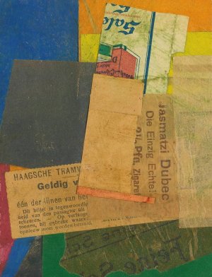 Ohne Titel by Kurt Schwitters Oil Painting