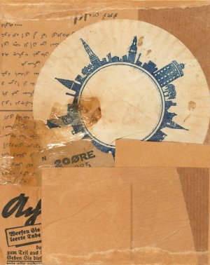 Ohne Titel by Kurt Schwitters Oil Painting