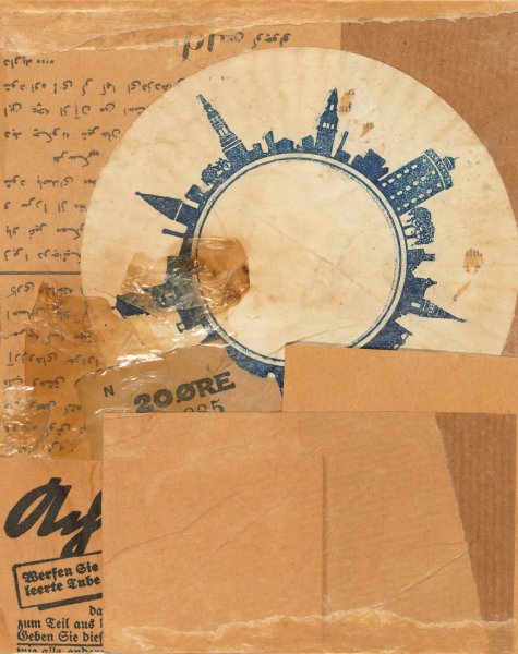 Ohne Titel  by Kurt Schwitters - Hand-Painted Oil Painting Reproduction