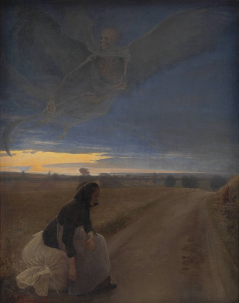 Evening  by L.A. Ring - Hand-Painted Oil Painting Reproduction