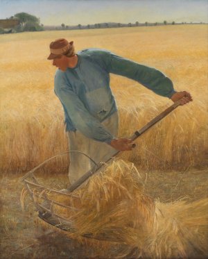 Harvest by L.A. Ring Oil Painting