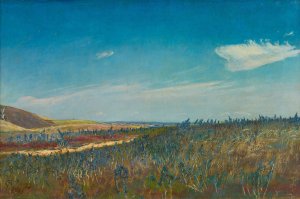 View Near Karrebaeksminde In North Zealand by L.A. Ring Oil Painting