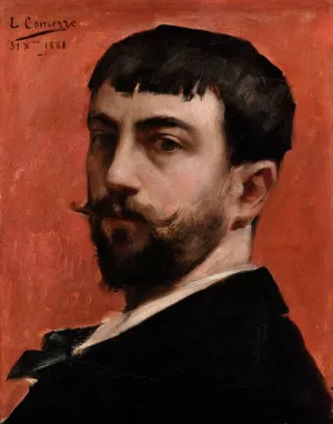 Autoportrait by Leon Francois Comerre Oil Painting