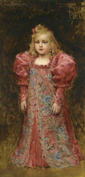 Fille en costume by Leon Francois Comerre Oil Painting