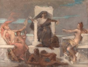 Le Destin by Leon Francois Comerre Oil Painting
