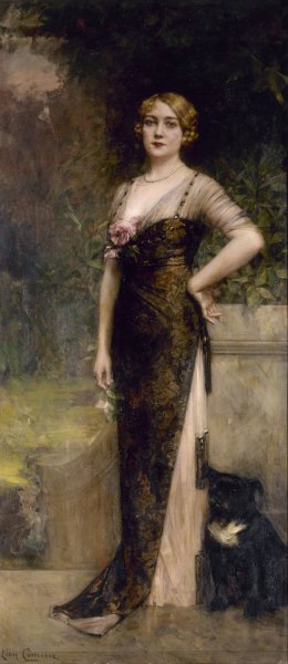 Portrait de Madame Jean Maillard-Norbert by Leon Francois Comerre Oil Painting