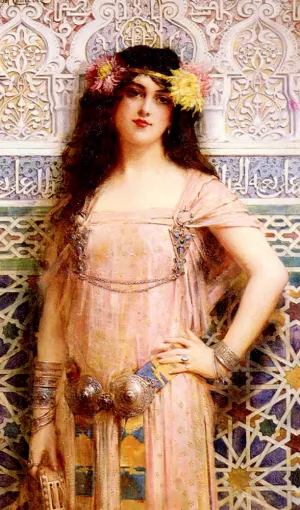 The Favorite Oil painting by Leon Francois Comerre