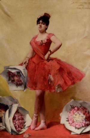 The Prima Ballerina Oil painting by Leon Francois Comerre