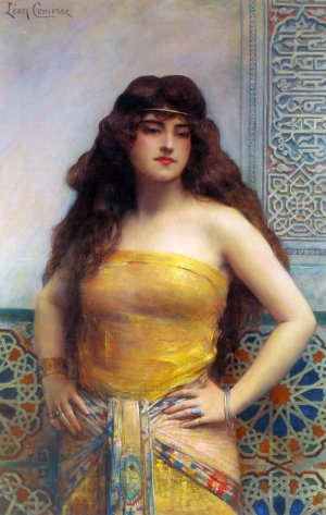 The Sultan's Favourite Oil painting by Leon Francois Comerre