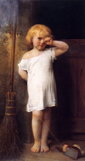 En Penitence by Leon Bazile Perrault Oil Painting