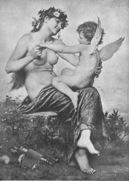 Main Product Photo of The Nymph's Revenge Painting by Leon Bazile Perrault
