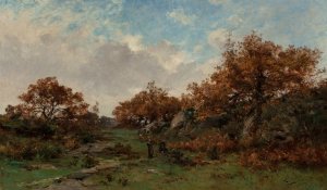 Cap Finistere by Leon Joubert Oil Painting
