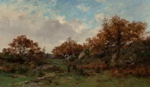 Cap Finistere by Leon Joubert Oil Painting