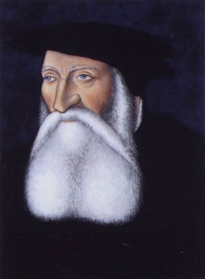 Portrait of Galiot de Genouillac Oil painting by Leonard Limosin
