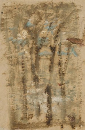 Forest I. by Ladislav Mednyanszky Oil Painting