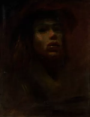 Longhaired Groom by Ladislav Mednyanszky Oil Painting