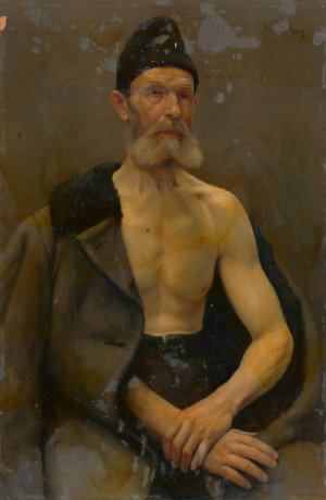 Captive by Ladislav Treskon Oil Painting