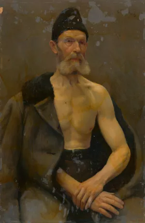 Captive by Ladislav Treskon Oil Painting