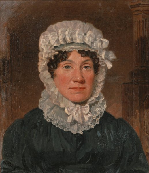 Main Product Photo of Portrait of Mrs. Ben Marshall Painting by Lambert Marshall