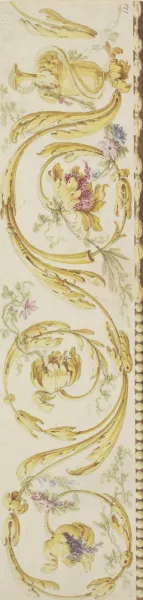 Vlechtwerk met bloemen by Lambertus Hardenberg Oil Painting