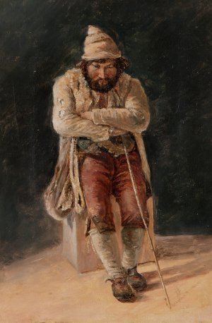 Beppo by Lars Jacob Von Rook Oil Painting