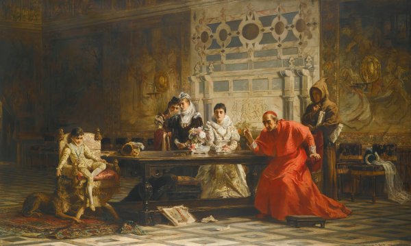 Main Product Photo of His Highness In Disgrace  Painting by Laslett John Pott