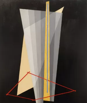 Construction by Laszlo Moholy-Nagy Oil Painting