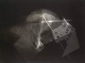 Fotogramm by Laszlo Moholy-Nagy Oil Painting