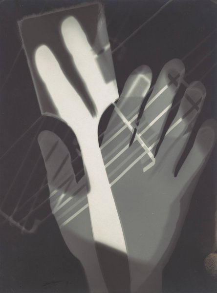 Main Product Photo of Fotogramm  Painting by Laszlo Moholy-Nagy