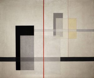 K VII by Laszlo Moholy-Nagy Oil Painting