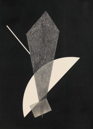 Konstruktion V by Laszlo Moholy-Nagy Oil Painting