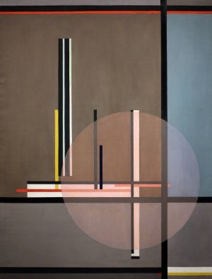 Lis by Laszlo Moholy-Nagy Oil Painting