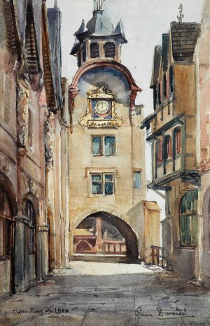 Exposition de 1900, le Vieux Paris by Laure Brouardel Oil Painting