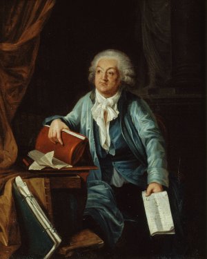 Portrait de Mirabeau by Laurent Dabos Oil Painting