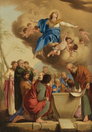 The Assumption by Laurent De La Hyre Oil Painting