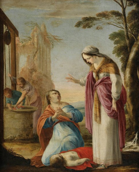 The Miracle of St. Elizabeth of Hungary by Laurent De La Hyre - Hand-Painted Oil Painting Reproduction