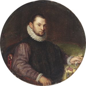 Bildnis eines jungen Mannes by Lavinia Fontana Oil Painting