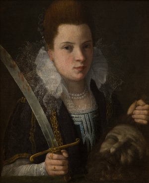 Judith with the Head of Holofernes by Lavinia Fontana Oil Painting