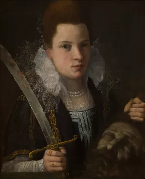 Judith with the Head of Holofernes by Lavinia Fontana Oil Painting