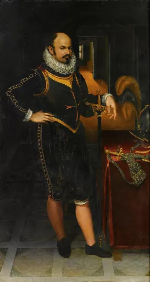 Ritratto Di Gentiluomo In Arme by Lavinia Fontana Oil Painting