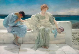 Ask me no more by Lawrence Alma-Tadema Oil Painting