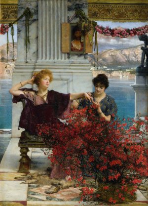 Love's Jewelled Fetter by Lawrence Alma-Tadema Oil Painting