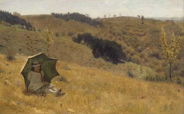 Main Product Photo of Sunny Days Painting by Lawrence Alma-Tadema